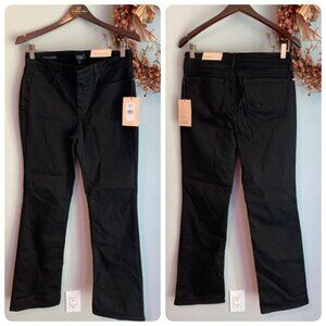 NYDJ Lift Tuck Tech Women's BARBARA Bootcut Mid-rise Denim Jeans Sz 8 in Black